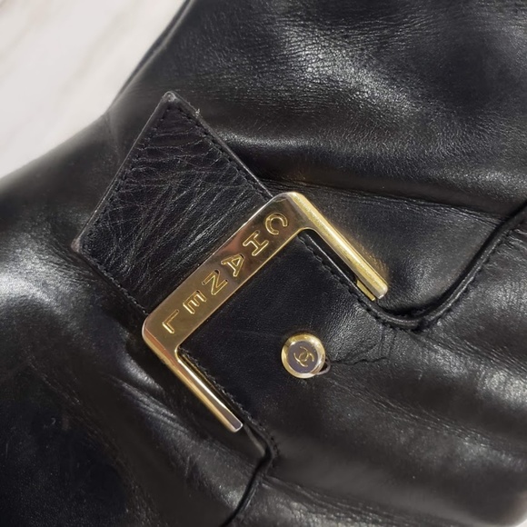 Chanel Black Leather Ankle Boots - Picture 4 of 8